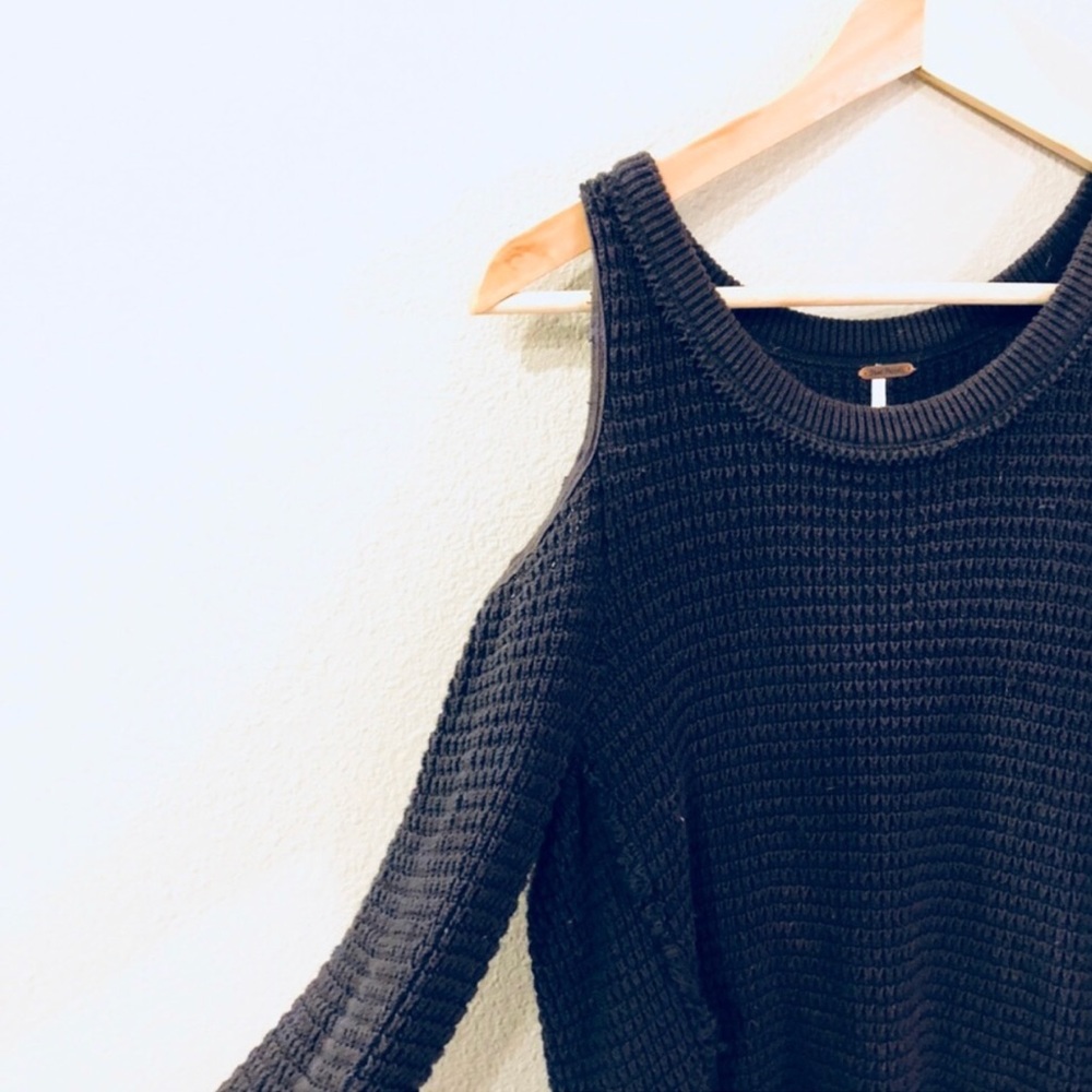 Free People Cold Shoulder Top